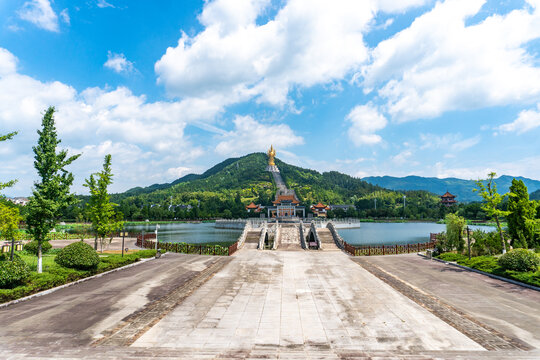 湖南长沙宁乡市密印寺千手观音