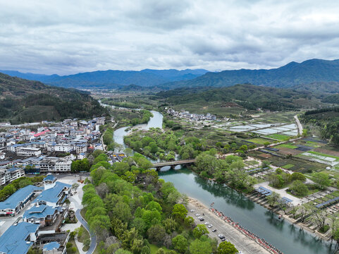 航拍南平武夷山