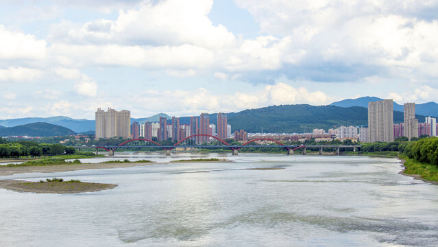 松花江风光