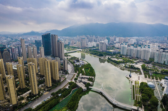 台州市黄岩区城市风光