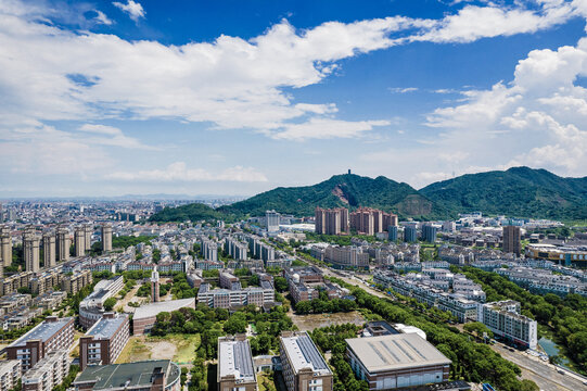 台州市路桥区航拍风光