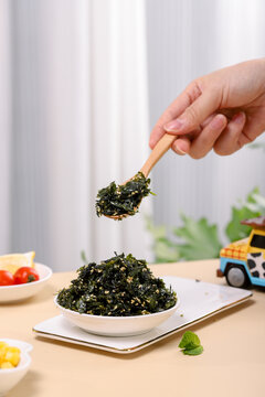 韩国海苔拌饭料