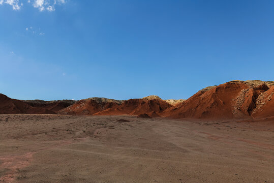 大红山火星地表