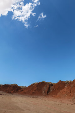 大红山火星地表