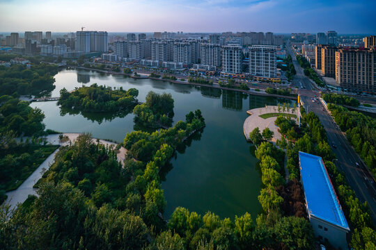 冠县清泉河湿地公园