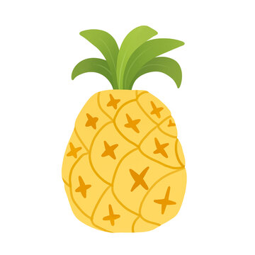 卡通水果菠萝