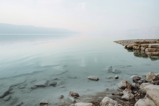 鸟瞰死海