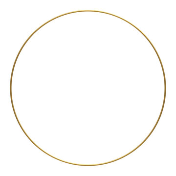 金色圆环1cm