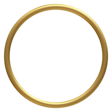 金色圆环6cm