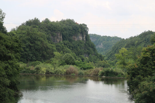 天河潭景区