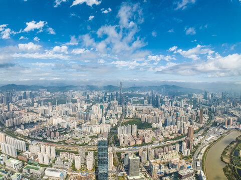 深圳市福田区全貌