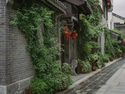 南京老门东山商业街区
