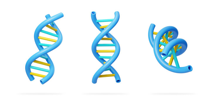 医疗生命科学基因研究生物3D