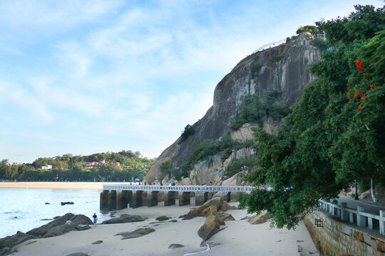 鼓浪屿海边风景