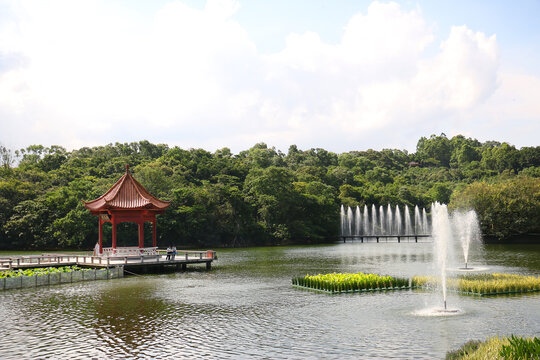 番禺莲花山风景