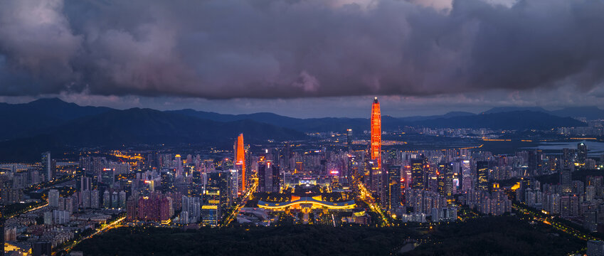 福田中心区全景