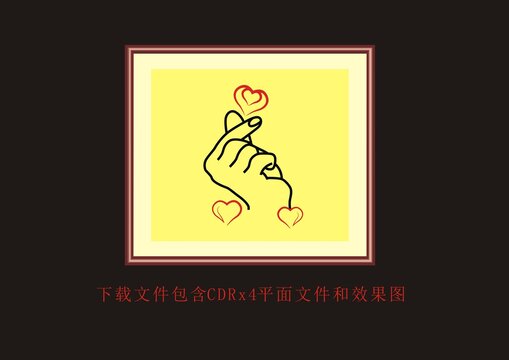 抽象线条笔芯素材花纹