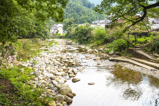 新安源古林公园古村落