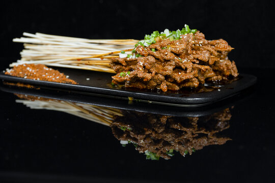 香锅牛肉串