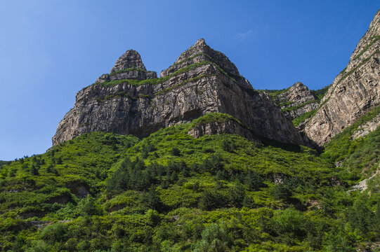 山峰山崖悬崖石崖