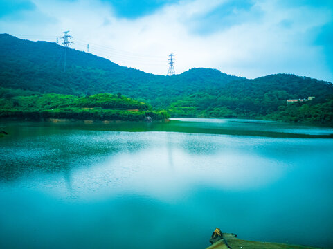 三洲田水库景观