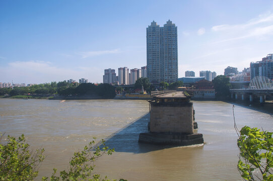 笋江旧桥风景