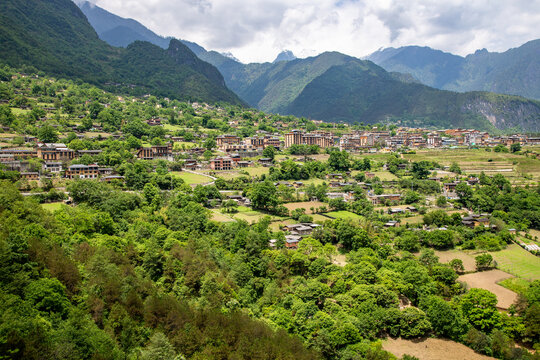 云南贡山丙中洛旅游区自然风光