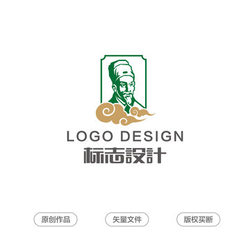 医药人物logo设计