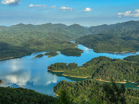 湖光山色