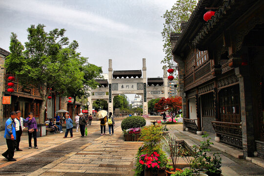 南京老门东仿古建筑