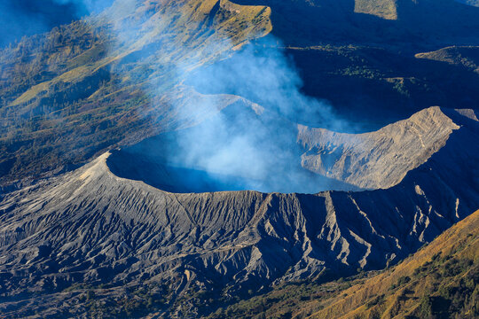 印度尼西亚火山口