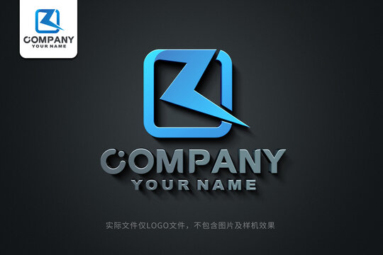 ZQ字母QZ标志