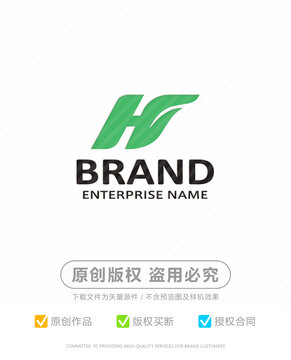 H字母logo