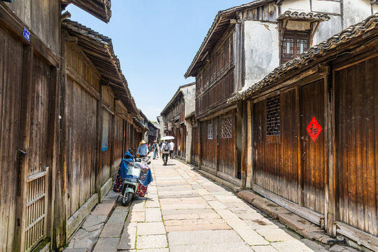 浙江乌镇古街道