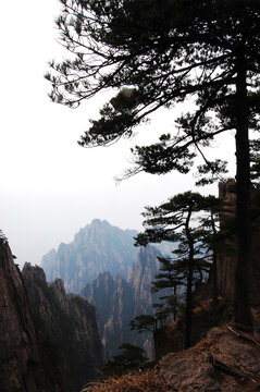 安徽黄山风景图