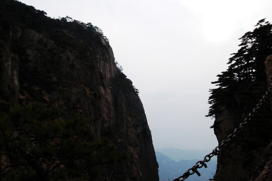 安徽黄山风景图