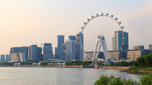 深圳湾区摩天轮