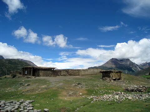 西藏然乌湖自然风光