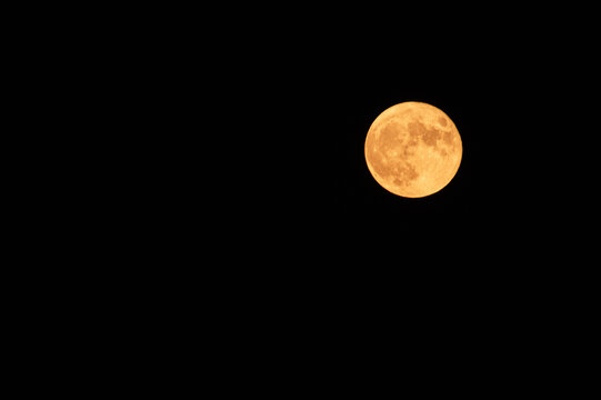 超级月亮红月亮