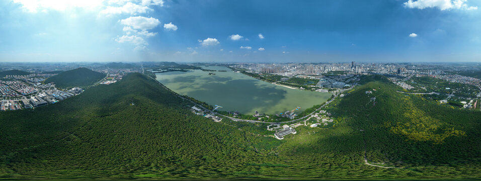 云龙湖全景