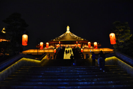 洛阳明堂夜景