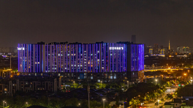 苏州平江新城好百年夜景