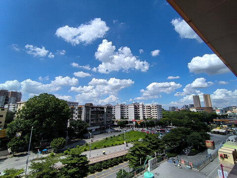 广州城市天空云彩