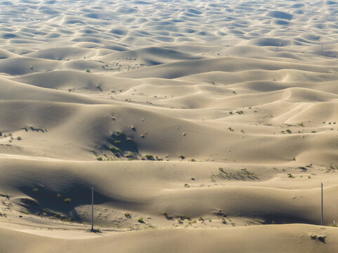 腾格里沙漠阳光沙海露营地