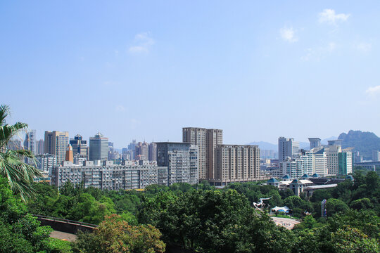 浙江温岭城市风光