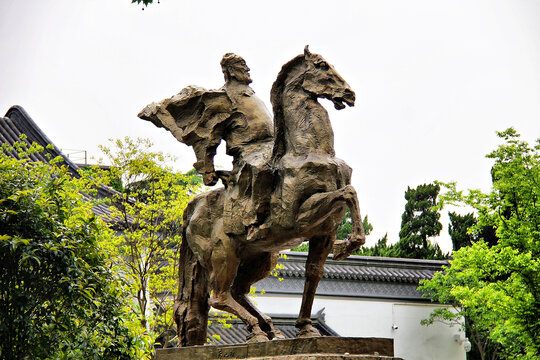 南京明孝陵博物馆朱元璋像