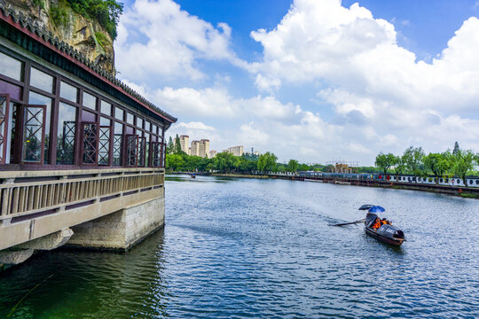 浙江绍兴东湖景区