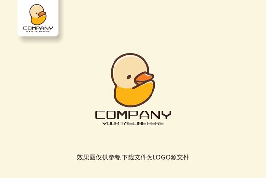小鸭子儿童logo