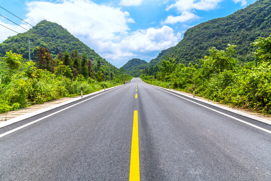 高清山区公路