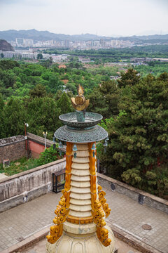 河北承德普乐寺古建筑群